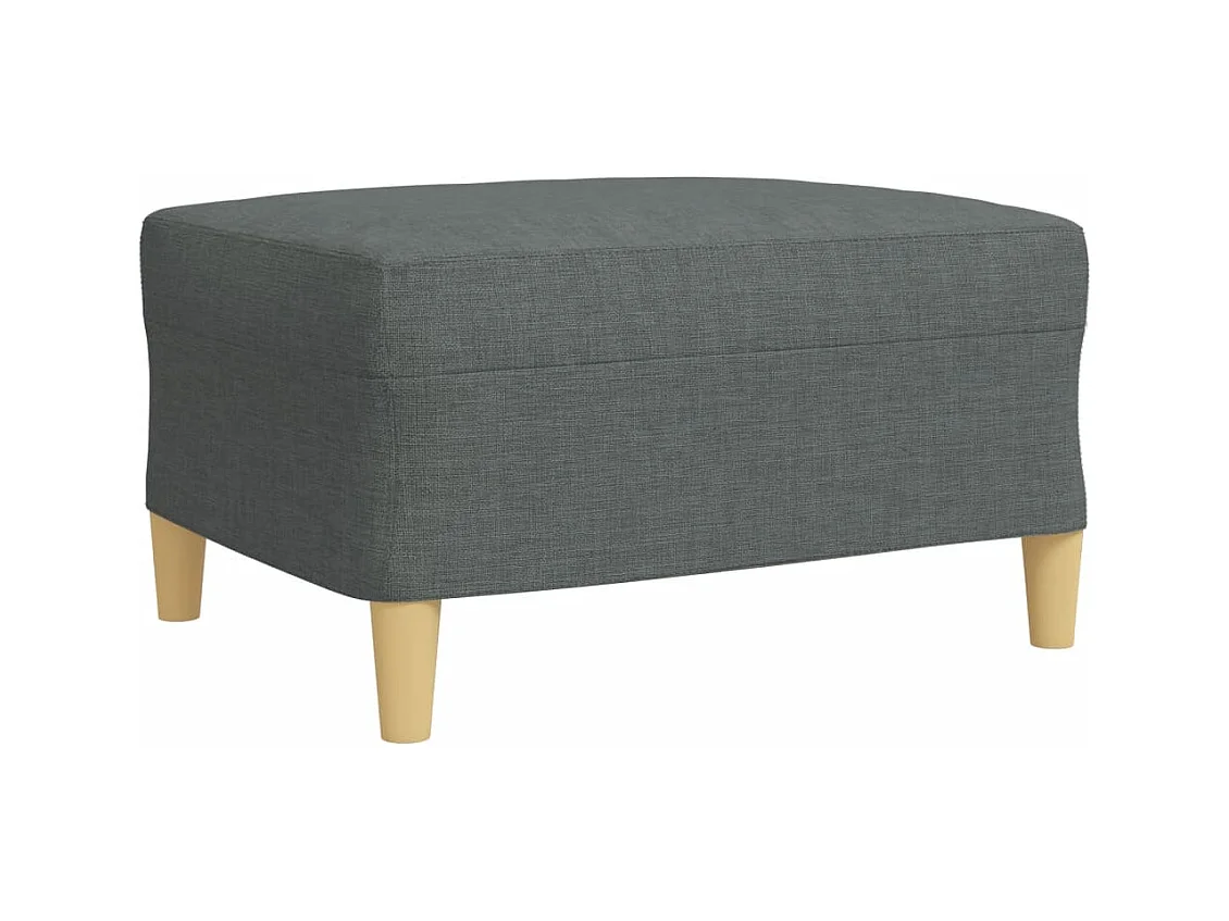Ensemble de canapés 3 pcs repose-pied et coussins décoratifs