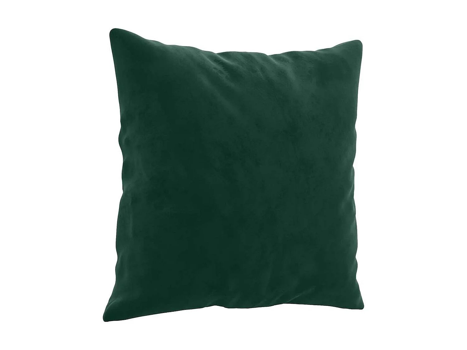 3-tlg. Sofagarnitur mit Kissen Dunkelgrün Samt