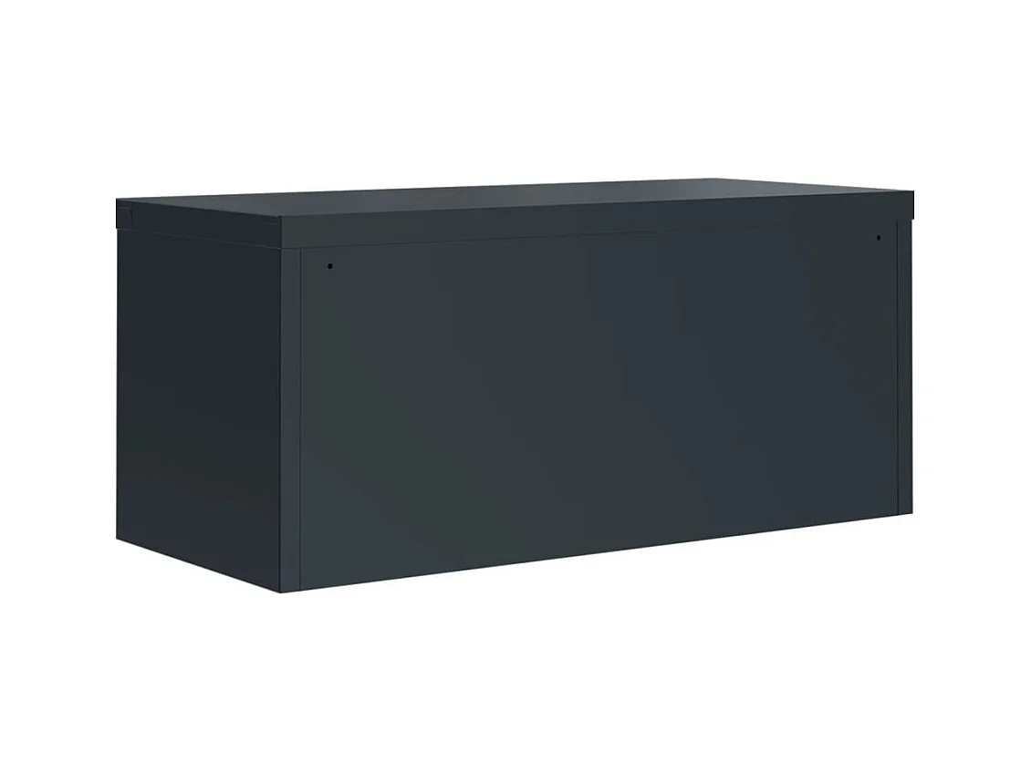 Armadio Classificatore Antracite 90x40x40 cm in Acciaio