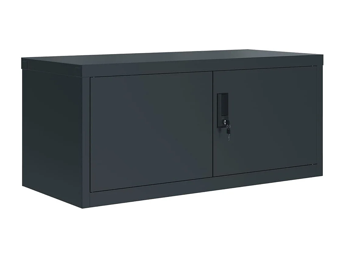 Classeur anthracite 90x40x40 cm acier