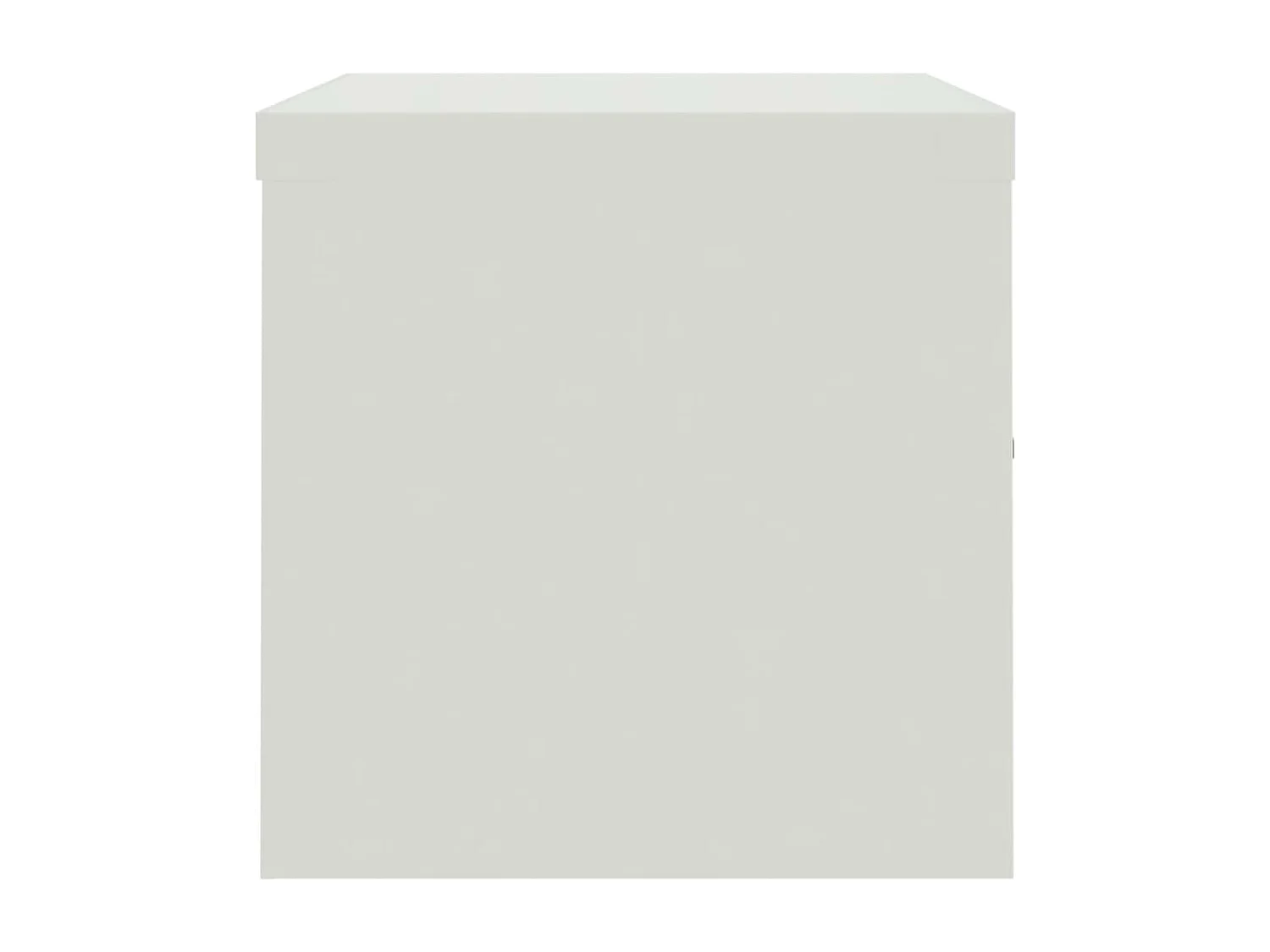 Aktenschrank Hellgrau 90x40x40 cm Stahl