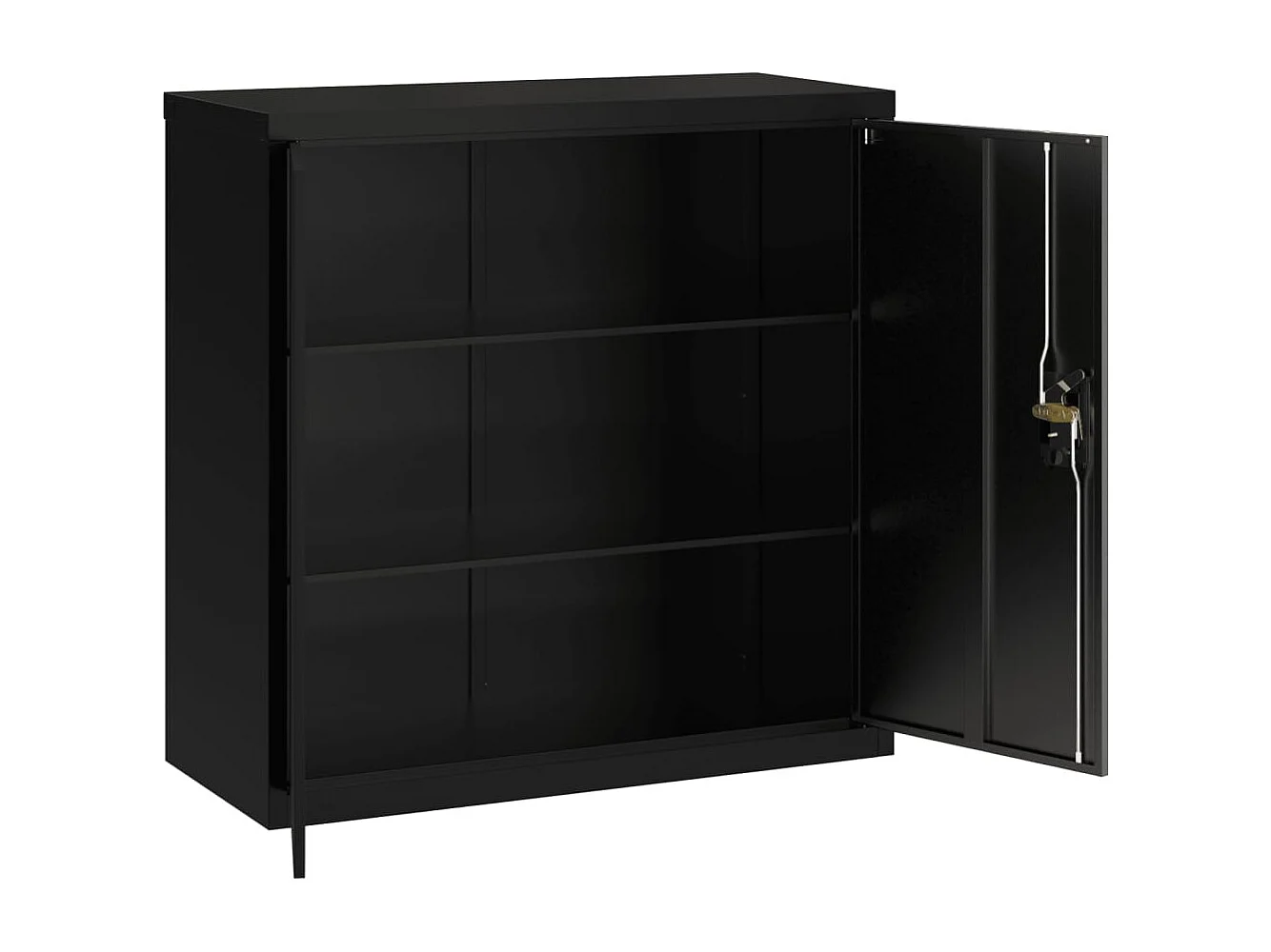 Classeur noir 90x40x90 cm acier