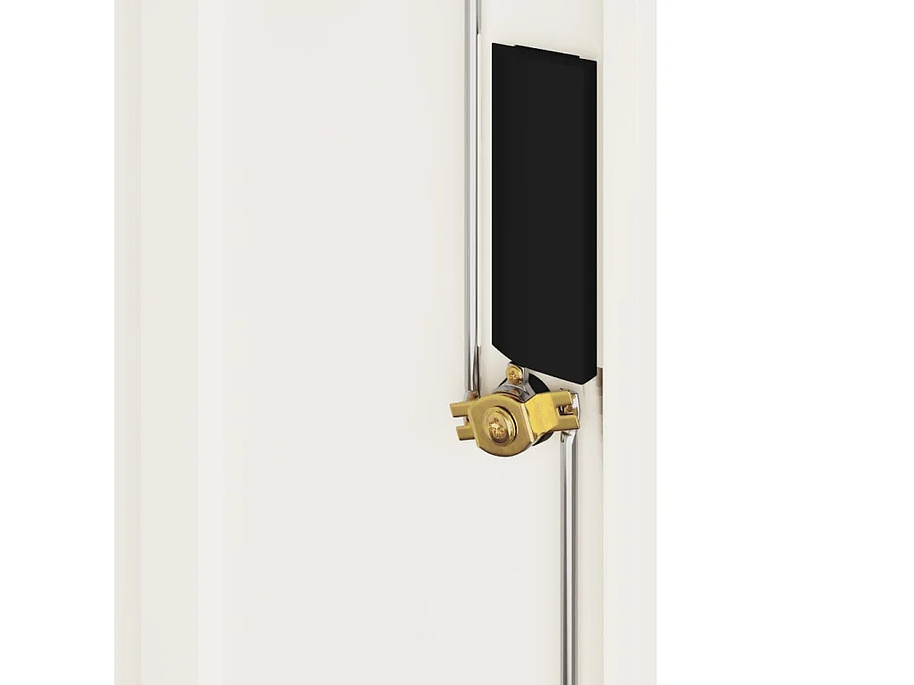 Aktenschrank Weiß 79x40x90 cm Stahl