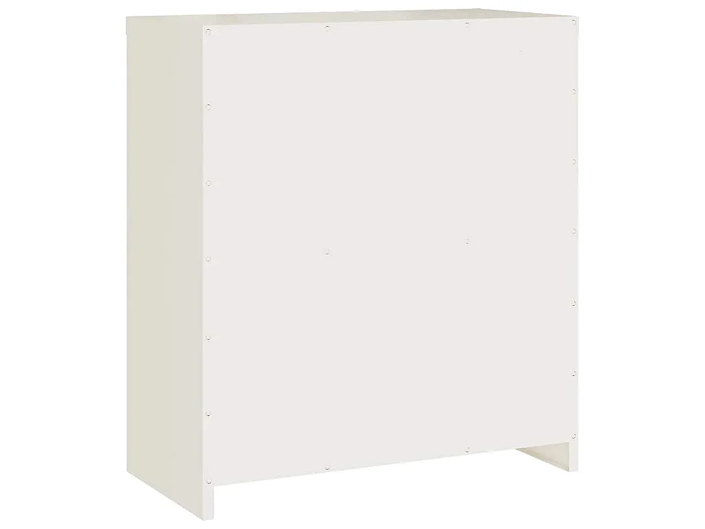 Classeur blanc 79x40x90 cm acier