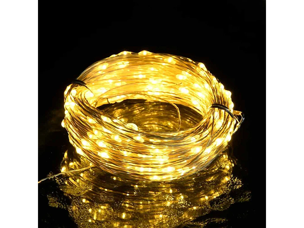 LED-Lichterkette mit 150 LEDs Warmweiß 15 m