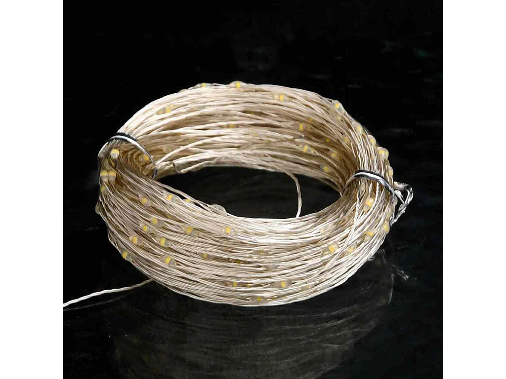 Guirlande LED avec 150 LED Blanc chaud 15 m