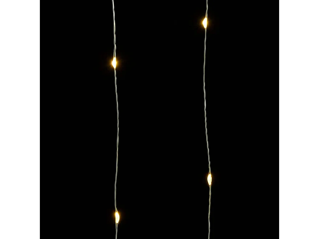 Stringa LED con 150 Luci LED Bianco Caldo 15 m PVC