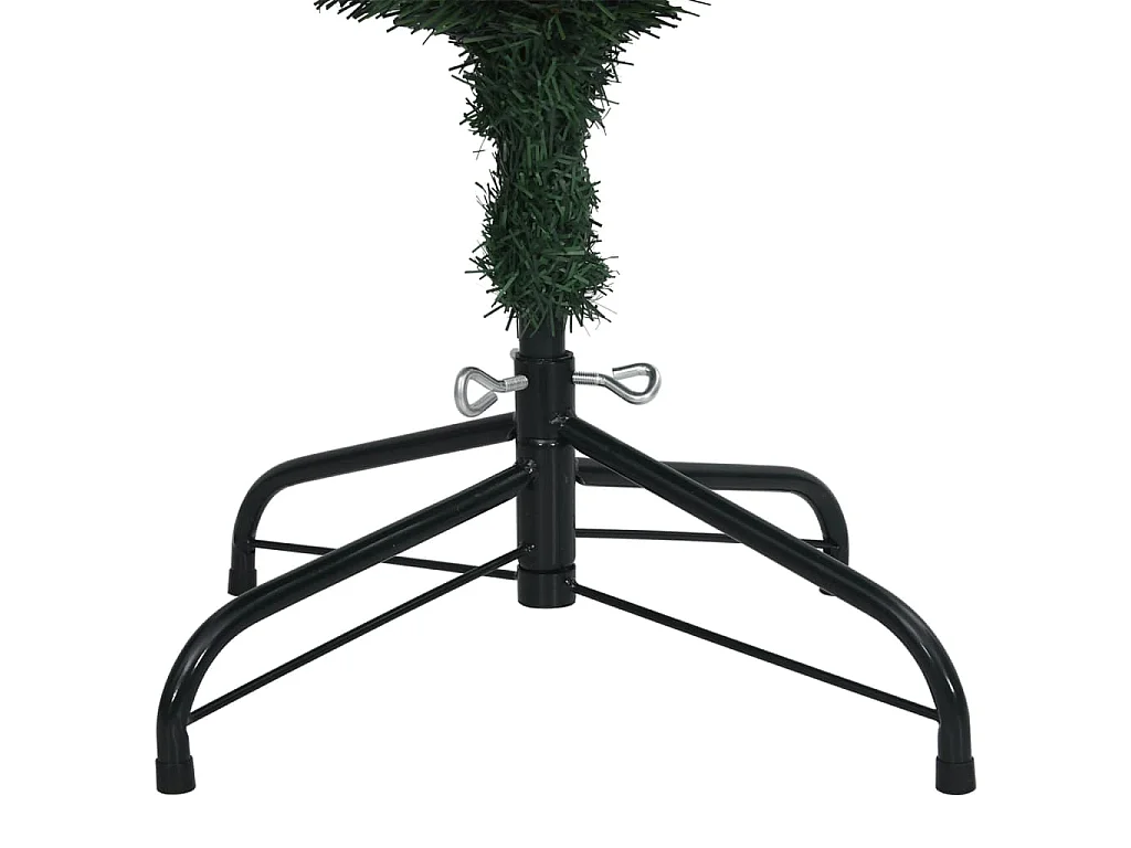 Sapin de Noël artificiel mince 300 LED 210 cm