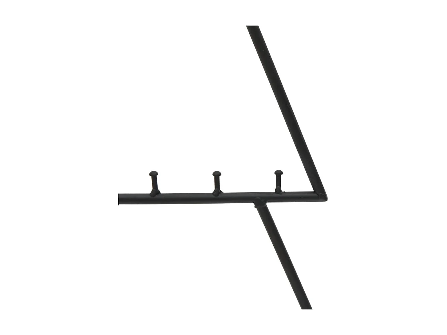 Metall-Weihnachtsbaum Deko Schwarz 60 cm