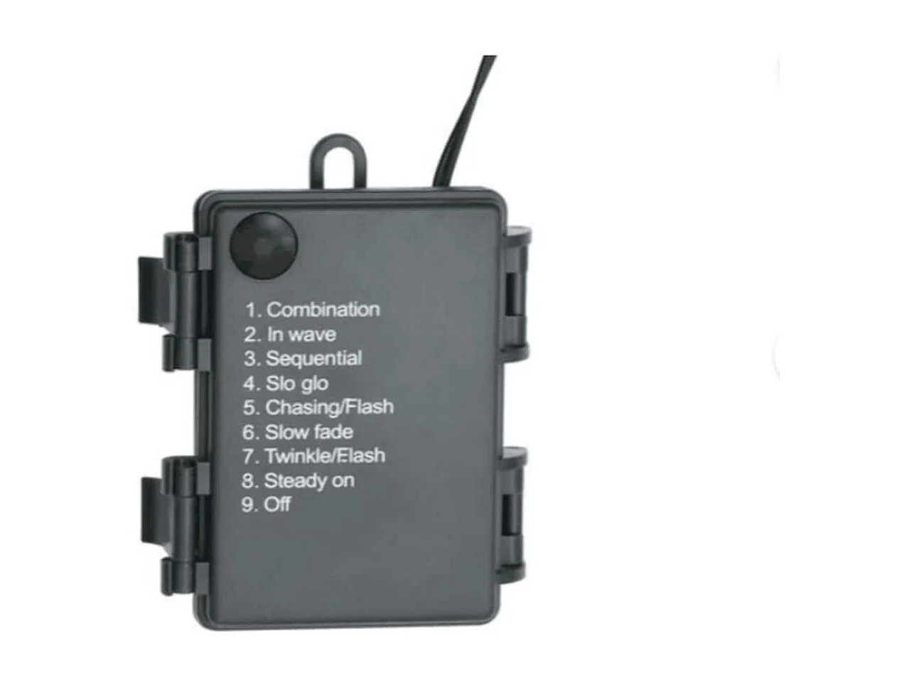 Kerstslinger met LED-lampjes 5,2 m PVC groen