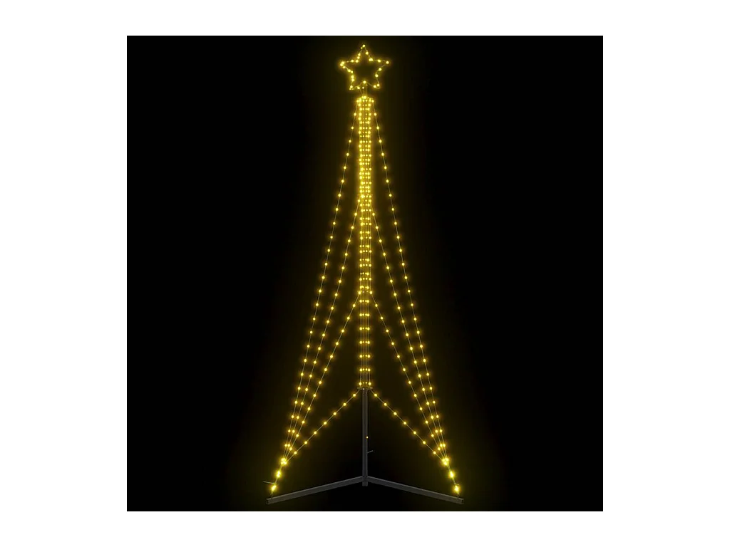 LED-kerstboom 483 LEDs warm wit 240 cm