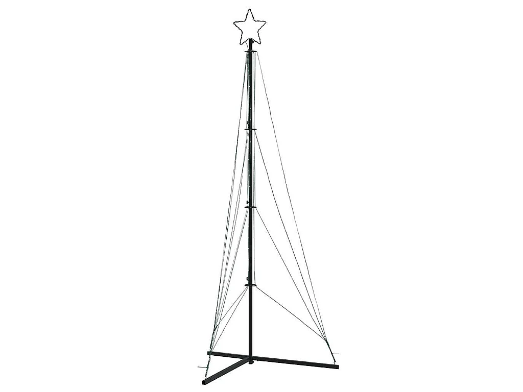 LED-kerstboom 483 LEDs warm wit 240 cm