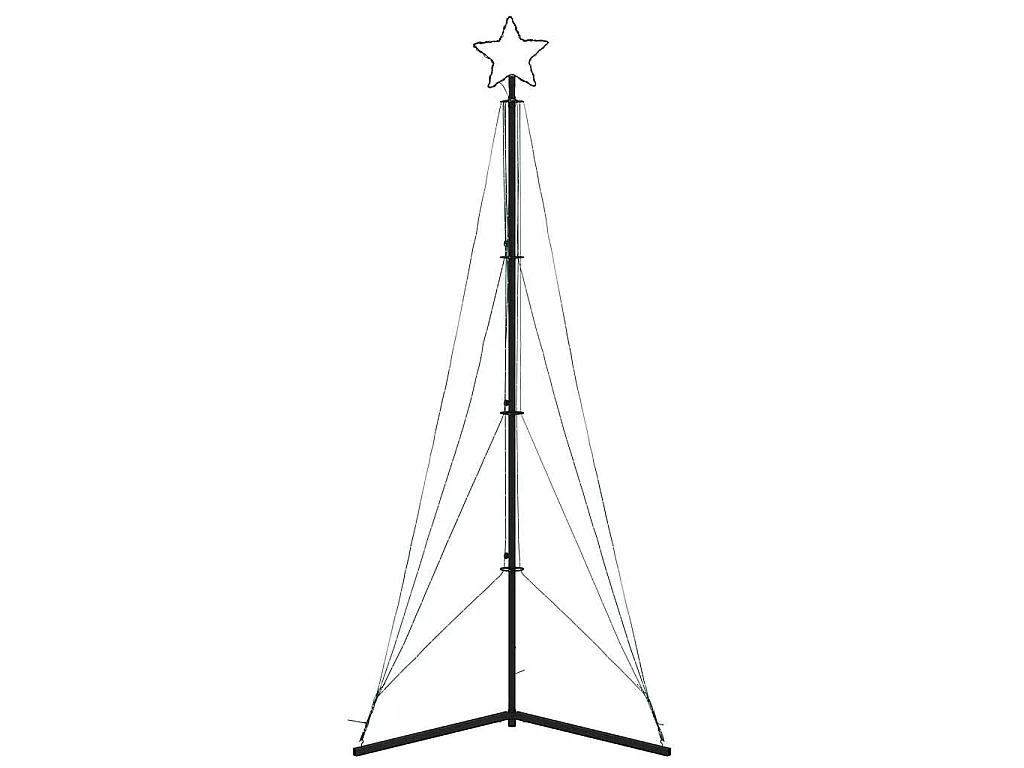 LED-kerstboom 483 LEDs warm wit 240 cm
