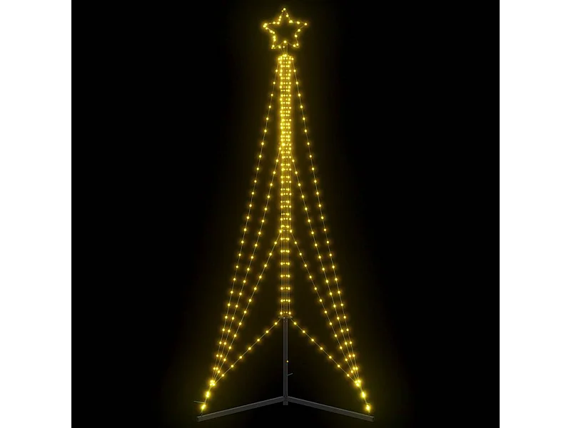 LED Weihnachtsbaum 483 LEDs Warmweiß 240 cm