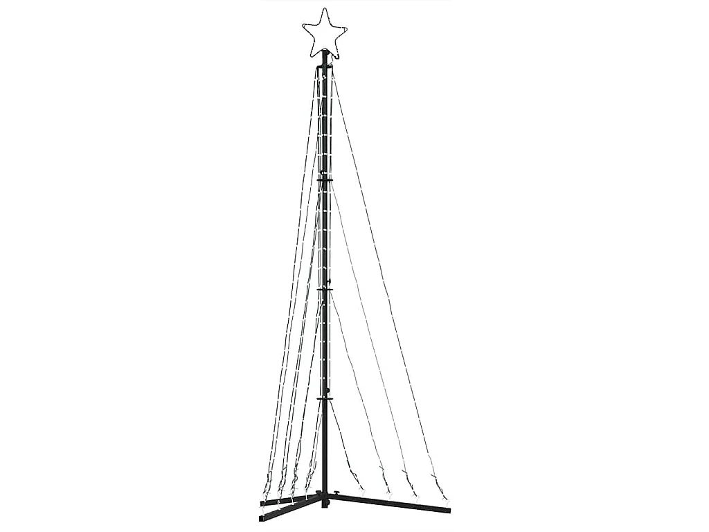 LED-kerstboom 339 LEDs warm wit 187 cm