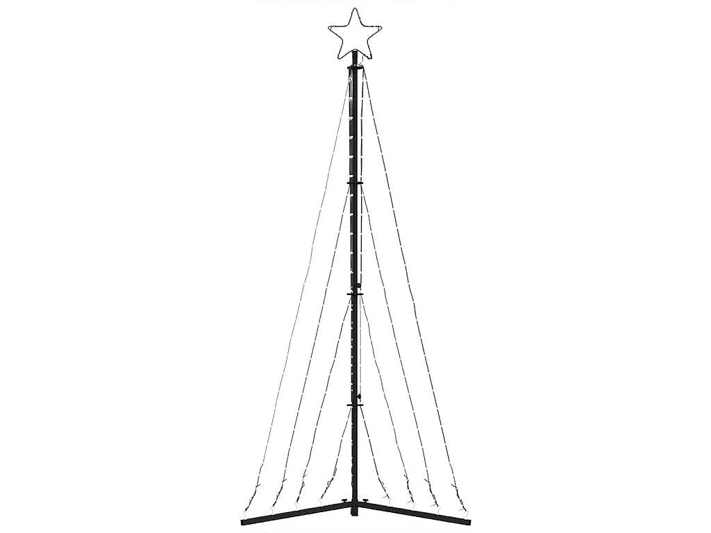 LED-kerstboom 339 LEDs warm wit 187 cm