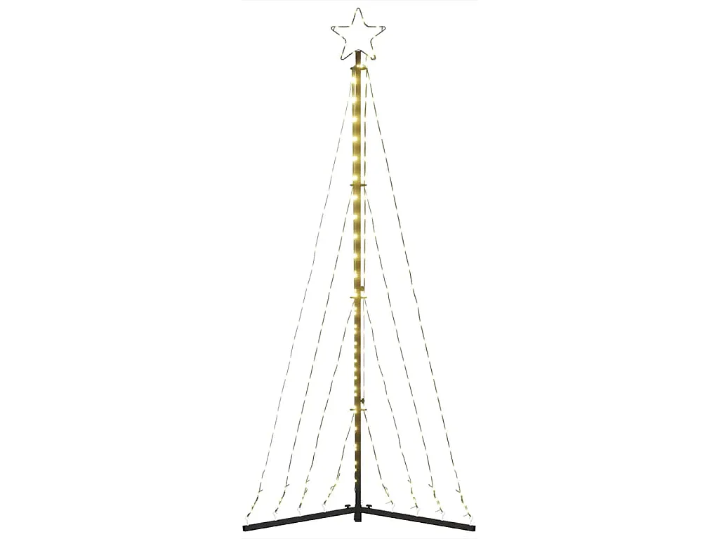 LED-kerstboom 339 LEDs warm wit 187 cm