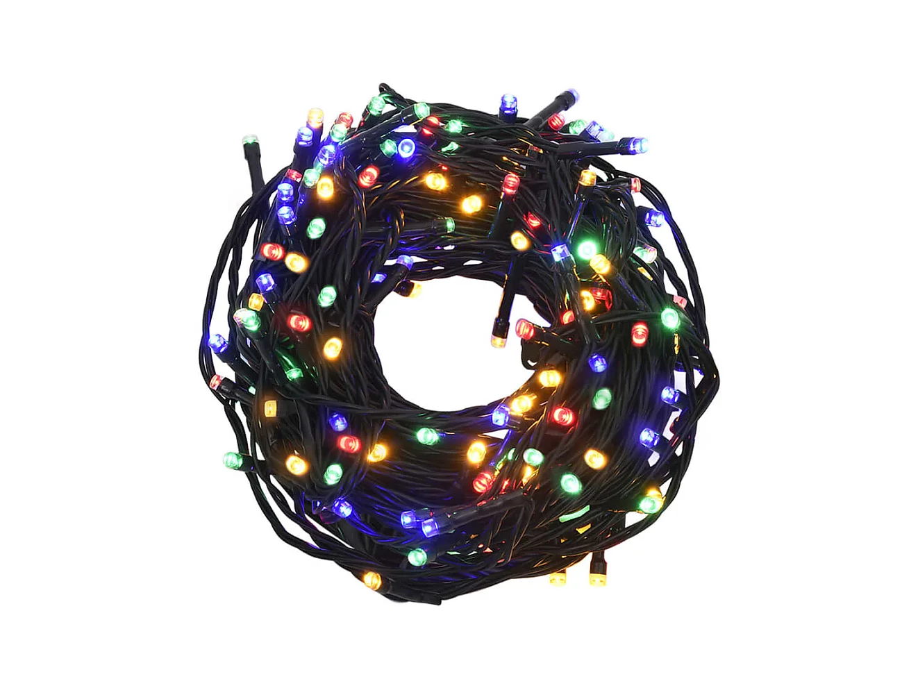 LED-Lichterkette mit 2000 LEDs Mehrfarbig 200 m PVC