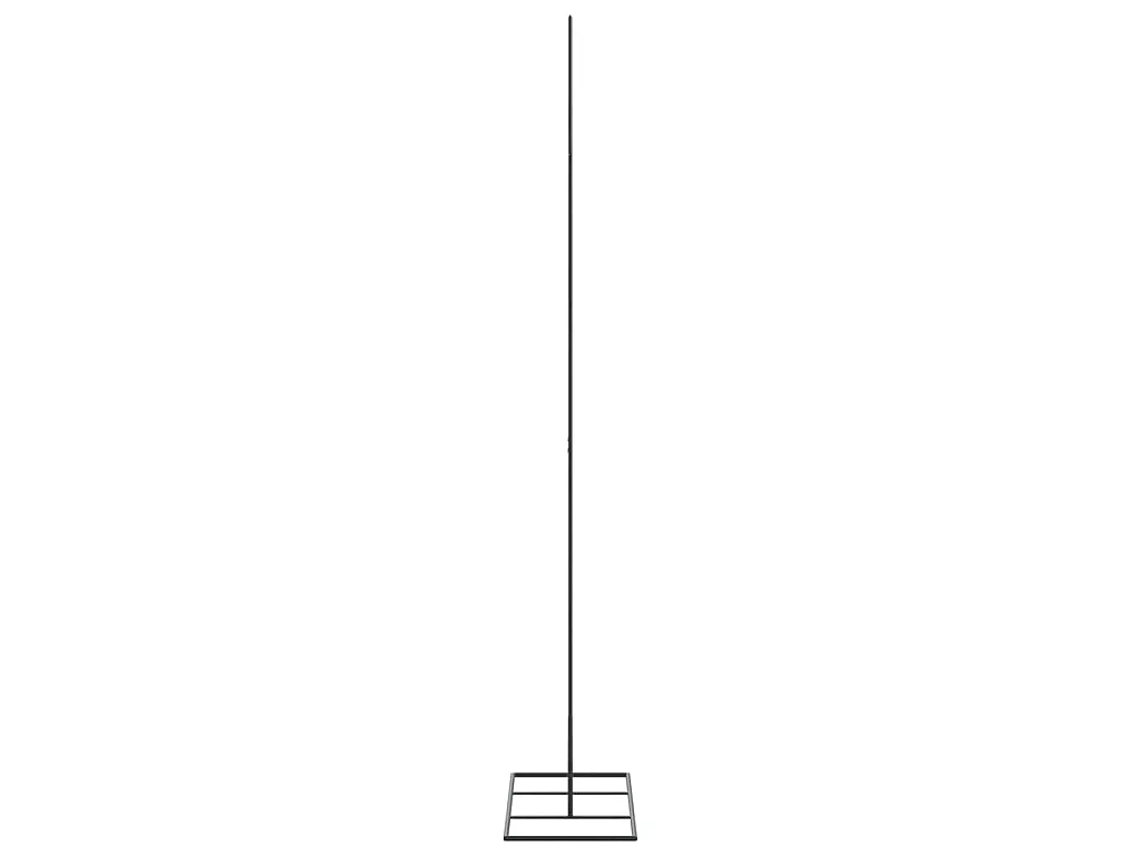 Árvore de Natal para decoração 150 cm metal preto