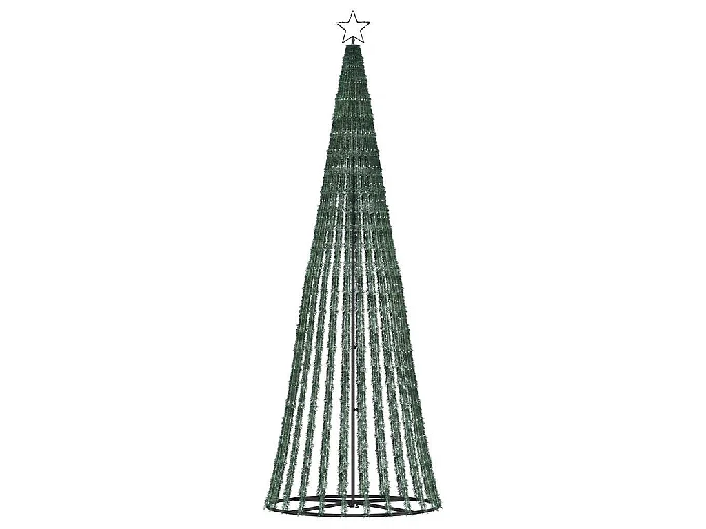 LED-kerstboom 475 LEDs koud wit 247 cm