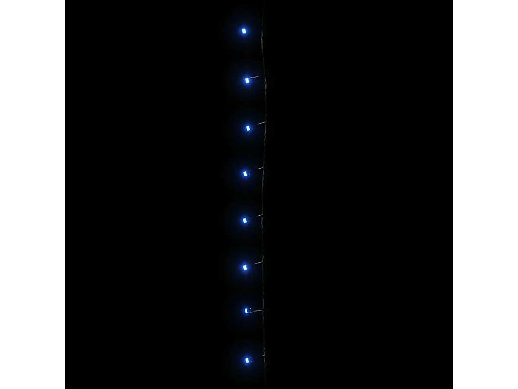 Guirlande LED avec 1000 LED Bleu 100 m PVC