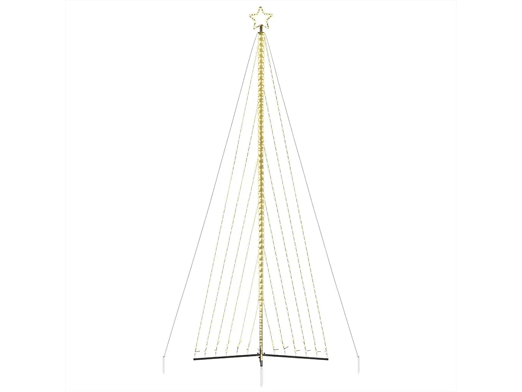 LED-kerstboom 789 LEDs warm wit 476 cm