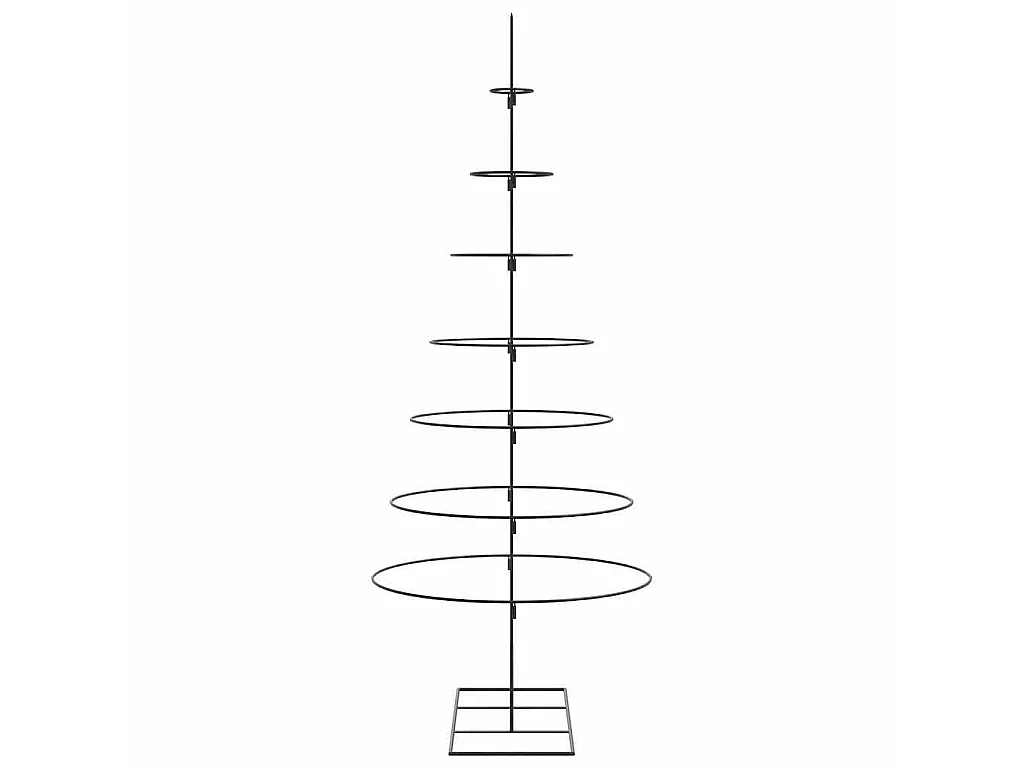 | Albero di Natale in metallo | 180 cm Acciaio Verniciato a Polvere