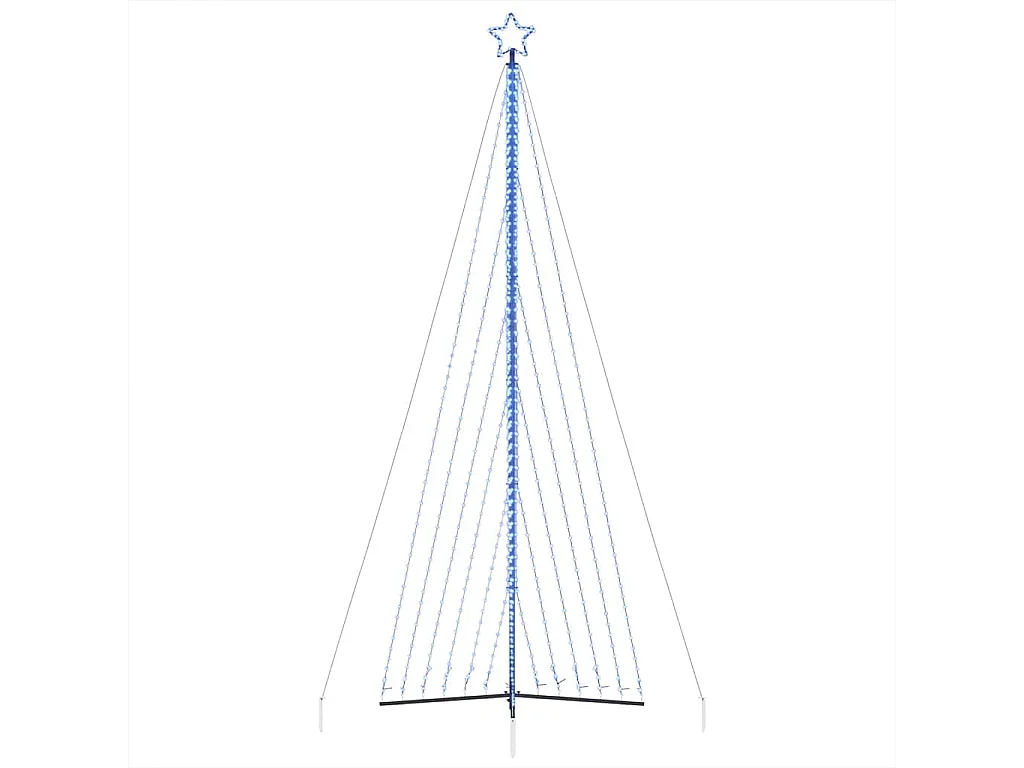 Sapin de Noël à LED 789 LED bleu 476 cm