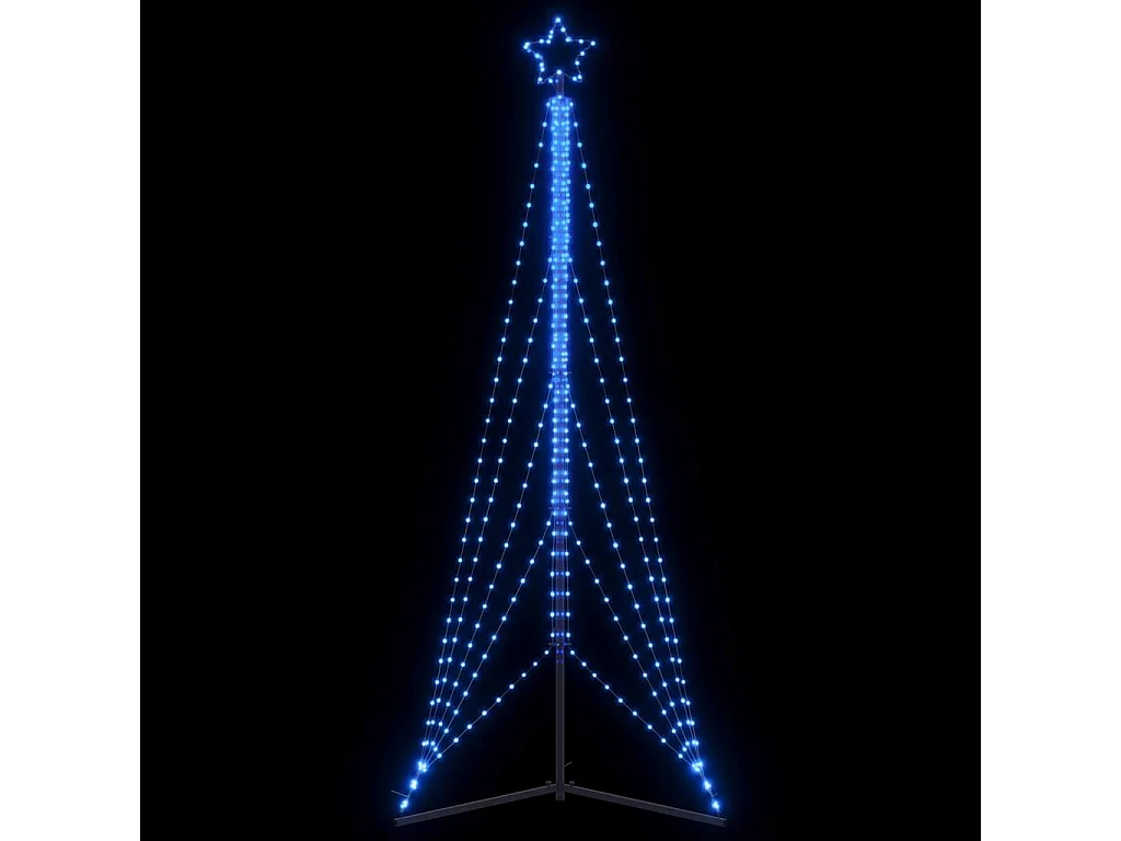 Sapin de Noël à LED 525 LED bleu 302 cm