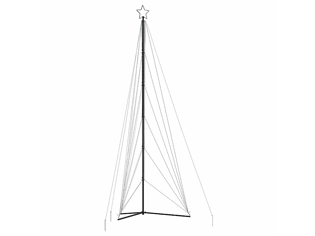 Sapin de Noël à LED 861 LED bleu 478 cm