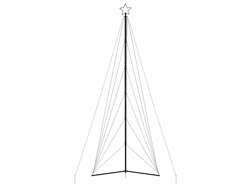 Sapin de Noël à LED 861 LED bleu 478 cm