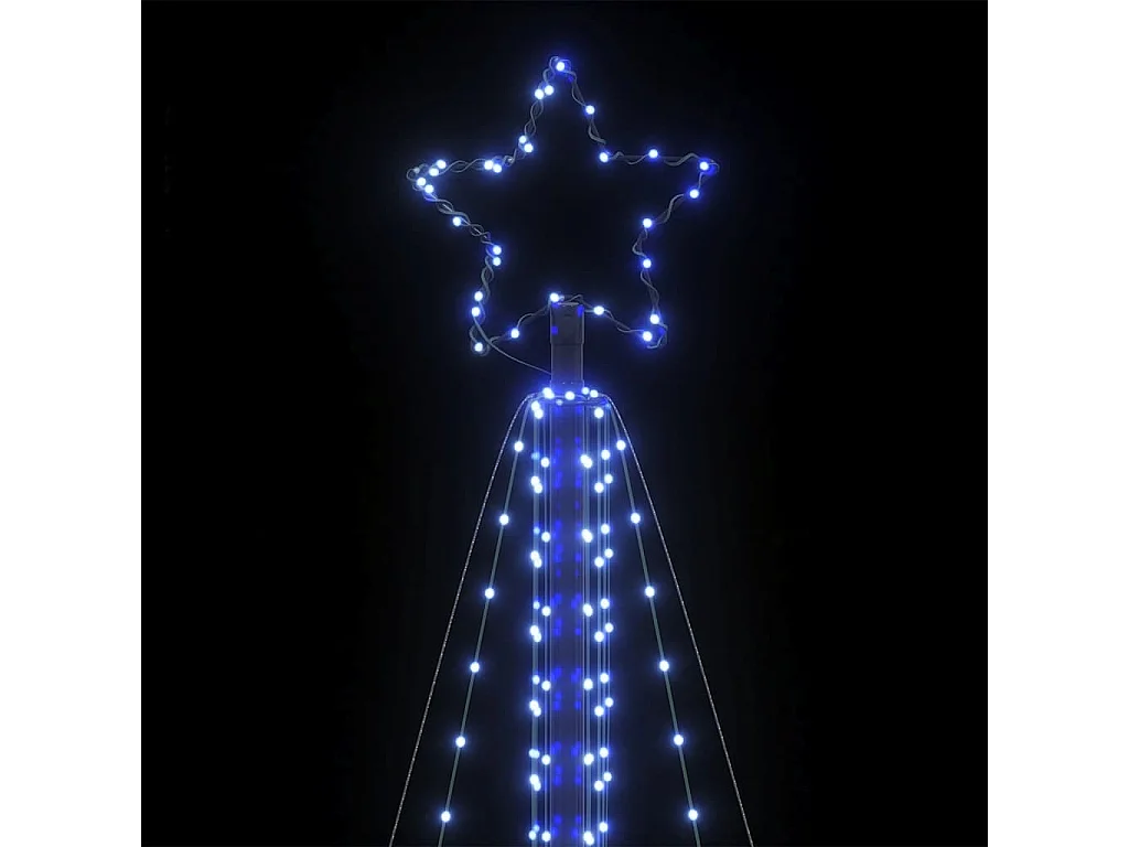 Sapin de Noël à LED 861 LED bleu 478 cm