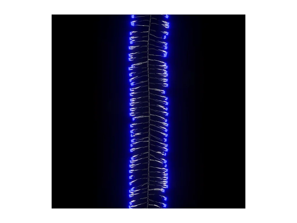 LED-Lichterkette mit 1000 LEDs Blau 11 m PVC