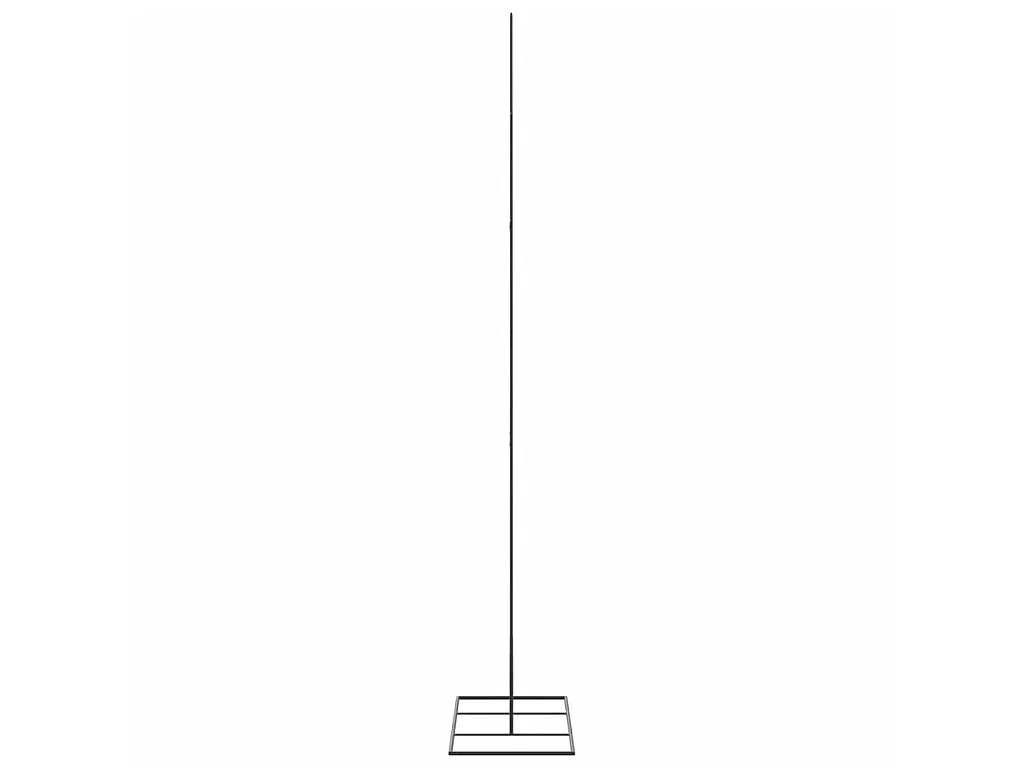 Metall-Weihnachtsbaum für Dekorationen Schwarz 180 cm