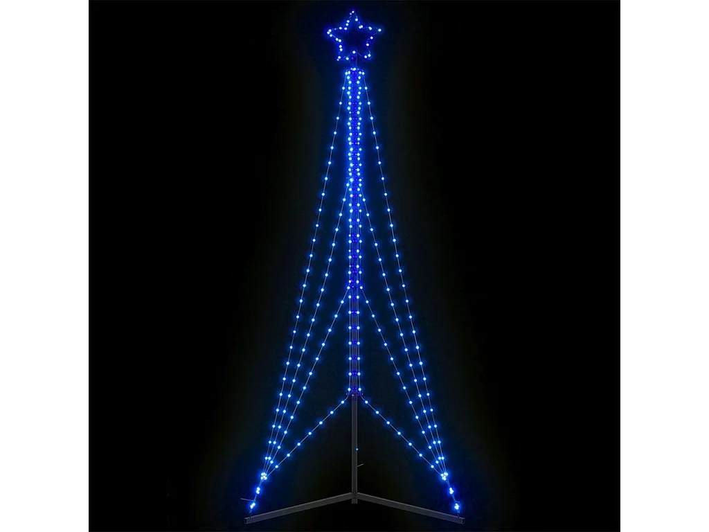 Sapin de Noël à LED 483 LED bleu 240 cm