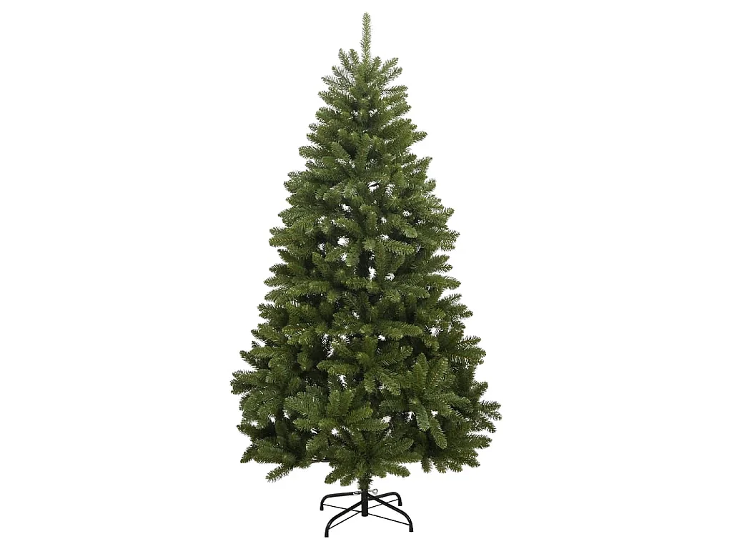 Sapin de Noël artificiel articulé 300 LED et boules 210 cm