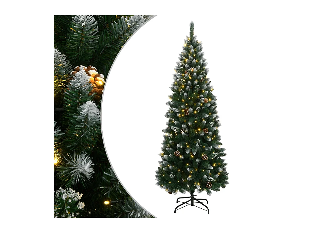 Kunstkerstboom met 150 LED's 120 cm