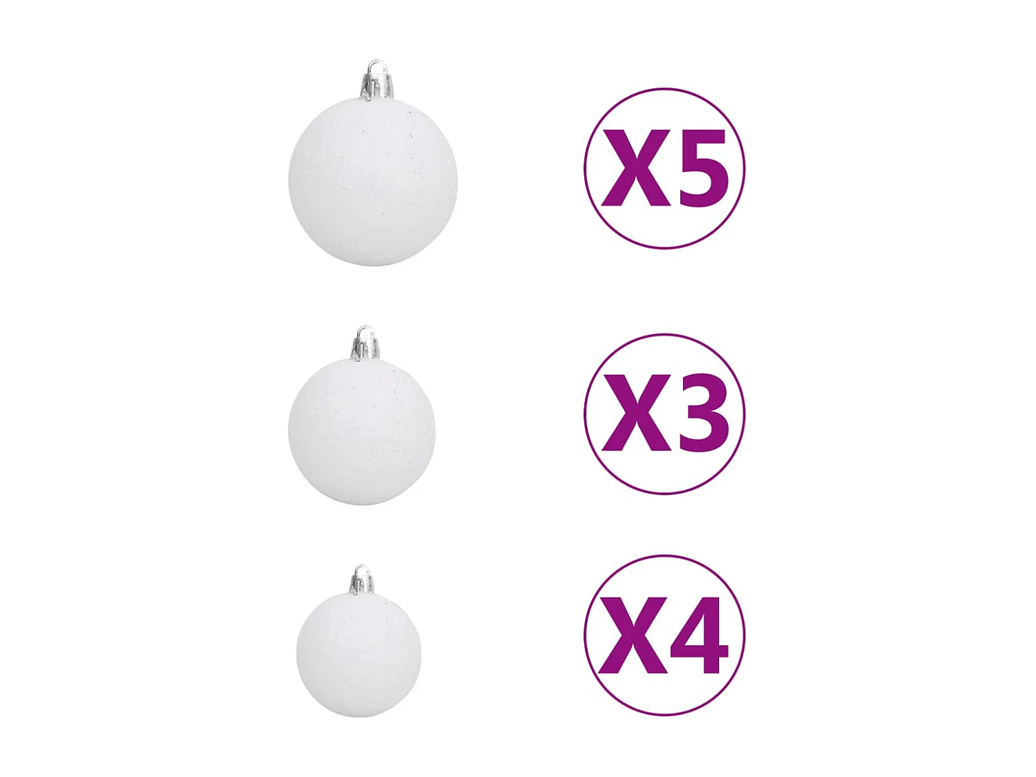 Sapin de Noël artificiel 150 LED&boules&neige floquée 150 cm