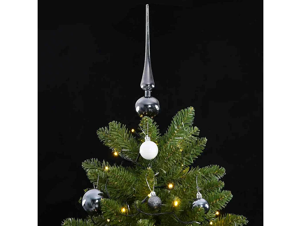 Árvore Natal artificial articulada c/ 300 luzes LED+bolas 300cm