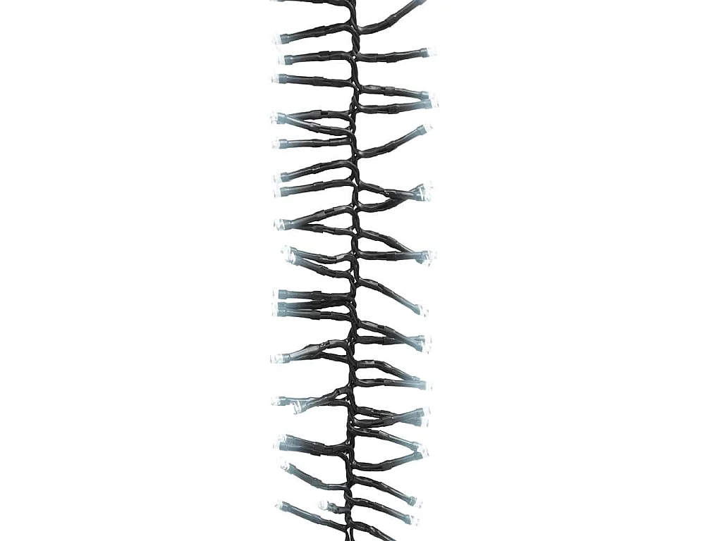 Cordão de luzes agrupadas 3000 luzes LED PVC branco frio