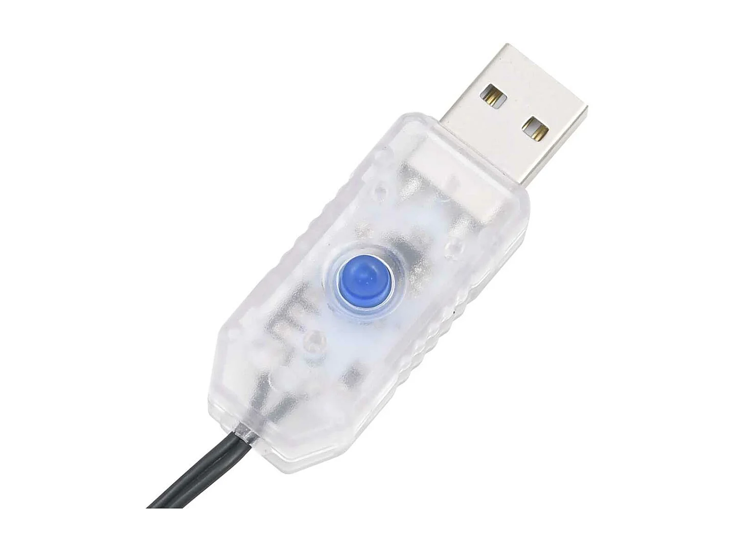 LED-Lichterkette mit 150 LEDs Warmweiß 15 m PVC