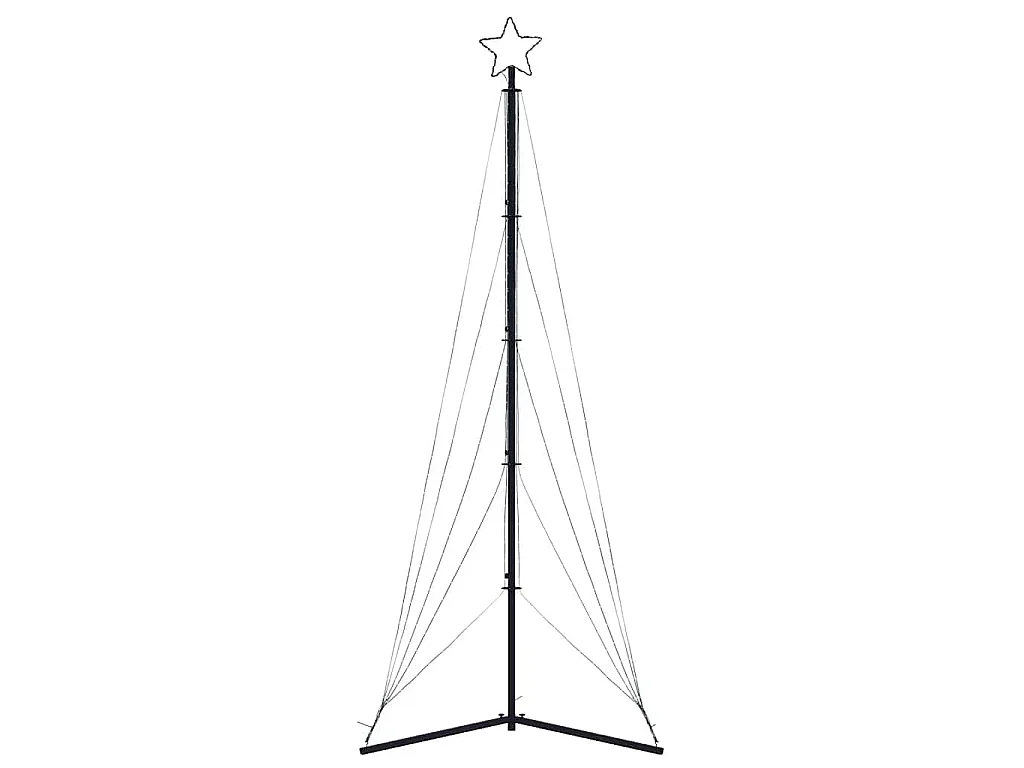 Sapin de Noël à LED 525 LED blanc chaud 302 cm