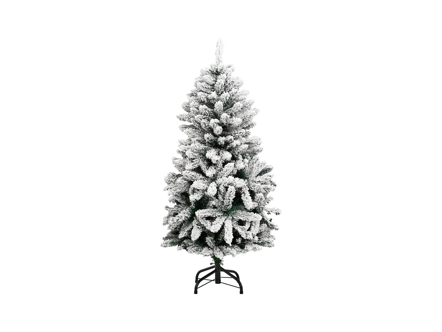 Sapin de Noël artificiel articulé 150 LED et boules 120 cm