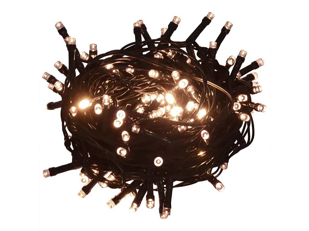 Kunstkerstboom met 150 LED's en sneeuw 120 cm