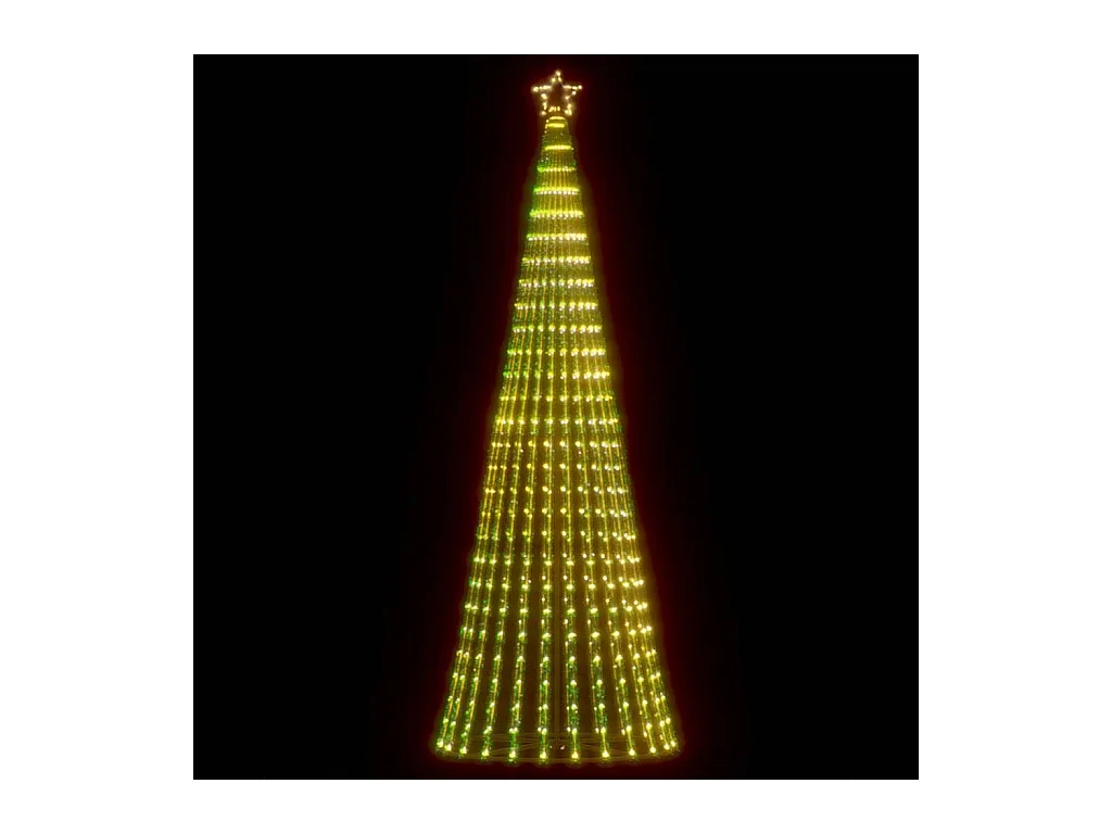 Sapin de Noël à LED 475 LED blanc chaud 247 cm