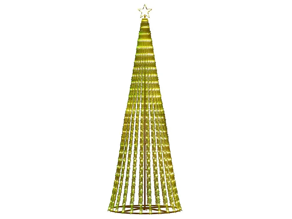 LED-kerstboom 475 LEDs warm wit 247 cm