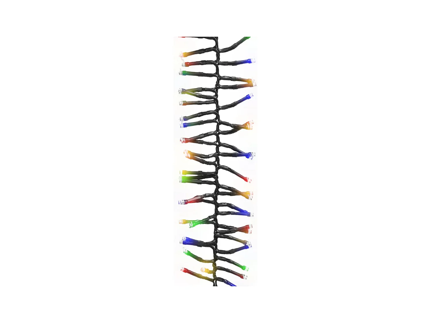 LED-Lichterkette mit 1000 LEDs Mehrfarbig 11 m PVC