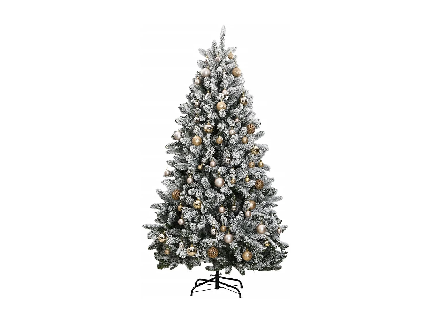 Sapin de Noël artificiel articulé 300 LED et boules 300 cm