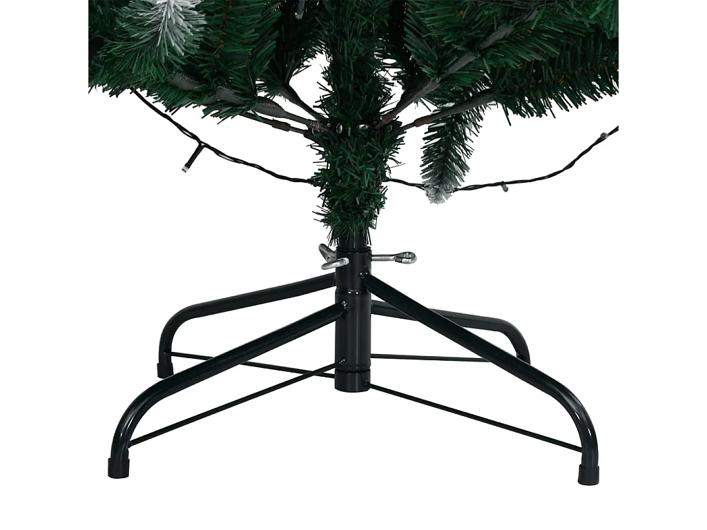 Árvore de Natal artificial com 300 luzes LED 240 cm