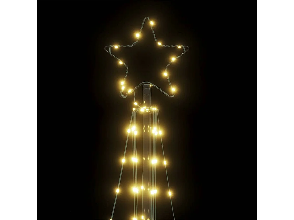 LED-kerstboom 363 LEDs warm wit 182 cm